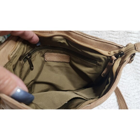 NeW B.O.C. Born Concept Shoulder Crossbody WOVEN Purse Hand Bag NaturalColor NWT - Picture 6 of 7